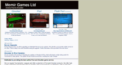 Desktop Screenshot of memirgames.com